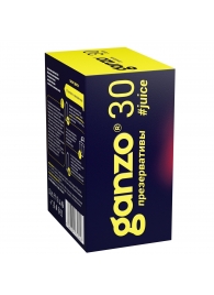 Ароматизированные презервативы Ganzo Juice - 30 шт. - Ganzo - купить с доставкой в Тюмени