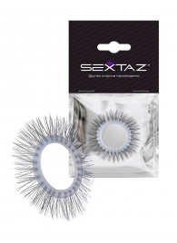 Круглое эрекционное кольцо с «ресничками» - Sextaz - в Тюмени купить с доставкой