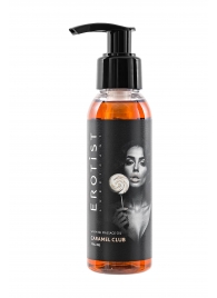 Разогревающее массажное масло Erotist Caramel Club с ароматом пралине - 100 мл. - Erotist Lubricants - купить с доставкой в Тюмени