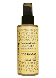 Ароматизированный лубрикант на водной основе NewLevel Pina Colada - 150 мл. - NewLevel - купить с доставкой в Тюмени
