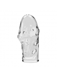 Прозрачная насадка на пенис Booker - 8 см. - Baile - в Тюмени купить с доставкой