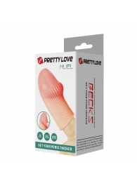 Телесная насадка на пенис Huel - 9 см. - Baile - в Тюмени купить с доставкой