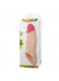 Телесная удлиняющая насадка на пенис Darnel - Baile - в Тюмени купить с доставкой