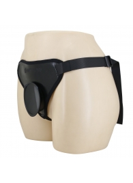 Черные трусики харнесс с платформой Caludio I - Baile - купить с доставкой в Тюмени