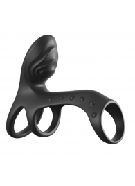 Черная насадка на пенис Ultimate Couples Cage Pro - Pipedream - в Тюмени купить с доставкой