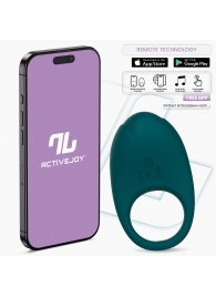 Зеленое интерактивное виброкольцо Ringo - Intoyou - в Тюмени купить с доставкой