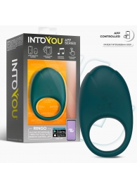 Зеленое интерактивное виброкольцо Ringo - Intoyou - в Тюмени купить с доставкой