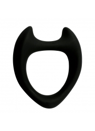 Черное эрекционное кольцо с рожками Wooomy Toro M - Adrien Lastic - в Тюмени купить с доставкой
