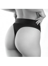 Черные трусики для ношения клиторального стимулятора Panty Lover - size XXL - Dorcel