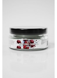 Массажная свеча «Спелая вишня» - 50 мл. - SGAN - купить с доставкой в Тюмени