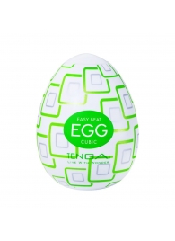 Мастурбатор-яйцо Tenga Egg Cubic - Tenga - в Тюмени купить с доставкой