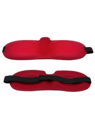 Красная глухая маска на резинке - Sitabella - купить с доставкой в Тюмени