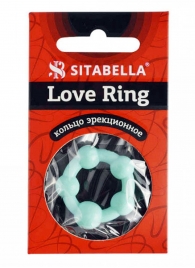 Цветное эрекционное кольцо с 5 бусинами Love Ring - Sitabella - в Тюмени купить с доставкой