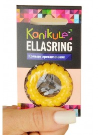 Цветное рельефное эрекционное кольцо Ellasring - Sitabella - в Тюмени купить с доставкой