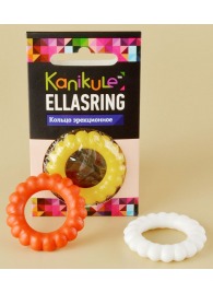 Цветное рельефное эрекционное кольцо Ellasring - Sitabella - в Тюмени купить с доставкой