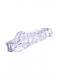 Прозрачная насадка-удлинитель Length Enhancer с подхватом - 16 см. - NMC - в Тюмени купить с доставкой