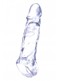 Прозрачная насадка-удлинитель Length Enhancer с подхватом - 16 см. - NMC - в Тюмени купить с доставкой