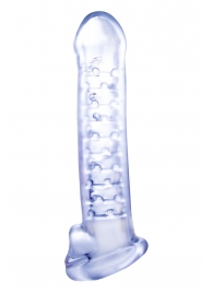 Прозрачная насадка-удлинитель Stretchy Touch - 18 см. - NMC - в Тюмени купить с доставкой