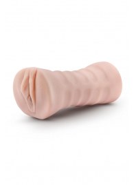 Телесный мастурбатор-вагина Ayumi с вибрацией - Blush Novelties - в Тюмени купить с доставкой