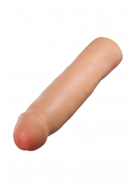 Телесная насадка-удлинитель Tenacity - 21,6 см. - Blush Novelties - в Тюмени купить с доставкой