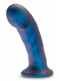 Синяя насадка-фаллоимитатор Rebellion 5.75 Inch Pegging Dildo - 14,6 см. - Blush Novelties - купить с доставкой в Тюмени
