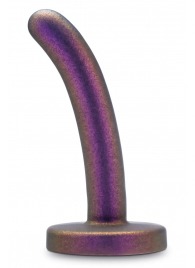 Фиолетовая насадка с гладкой поверхностью Surrender 4.75 Inch Beginner Pegging Dildo - 12 см. - Blush Novelties - купить с доставкой в Тюмени