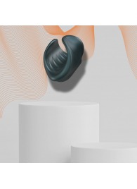 Серый сквозной мастурбатор с вибрацией Manwan Starter - Manwan - в Тюмени купить с доставкой