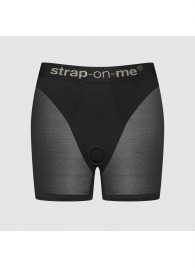 Трусики-шорты для фиксации насадок Strap-on-me Harness Lingerie Halo - size XS - Strap-on-me - купить с доставкой в Тюмени