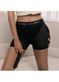 Трусики-шорты для фиксации насадок Strap-on-me Harness Lingerie Halo - size L - Strap-on-me - купить с доставкой в Тюмени