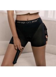 Трусики-шорты для фиксации насадок Strap-on-me Harness Lingerie Halo - size XL - Strap-on-me - купить с доставкой в Тюмени