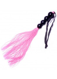Розовая силиконовая плеть - 35,5 см. - Boys of Toys - купить с доставкой в Тюмени