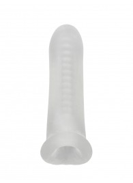 Белый фаллоудлинитель Striker - 13,5 см. - Lola Games - в Тюмени купить с доставкой