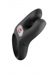 Черное эрекционное виброкольцо Nos - Fun Factory - в Тюмени купить с доставкой