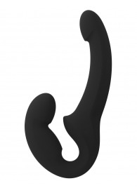 Черный безремневой страпон Share Lite - Fun Factory - купить с доставкой в Тюмени