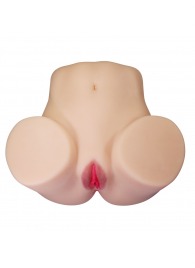 Телесный мастурбатор Julia с 2 любовными каналами - Baile - в Тюмени купить с доставкой