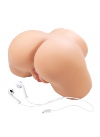 Телесный мастурбатор Olivia с 2 любовными отверстиями - Baile - в Тюмени купить с доставкой