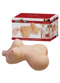 Телесный мастурбатор-торс Diana - Baile - в Тюмени купить с доставкой