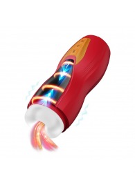 Интерактивный мастурбатор Solara с нагревом, вибрацией и поступательными движениями - Shots Media BV - в Тюмени купить с доставкой