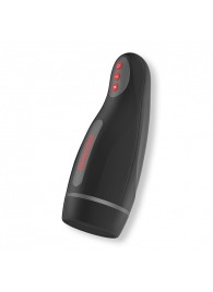 Черный автоматический мастурбатор с управлением через приложение - Oninder - в Тюмени купить с доставкой