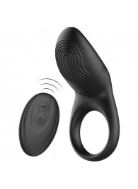 Черное эрекционное виброкольцо с пультом ДУ - Ibiza - в Тюмени купить с доставкой