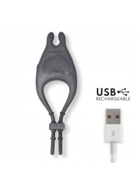 Черное эрекционное виброкольцо с управлением через приложение - Oninder - в Тюмени купить с доставкой