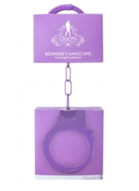 Фиолетовые наручники OUCH! Purple - Shots Media BV - купить с доставкой в Тюмени