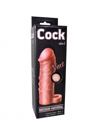 Фаллоудлинитель с кольцом COCK size L - 16,5 см. - LOVETOY (А-Полимер) - в Тюмени купить с доставкой