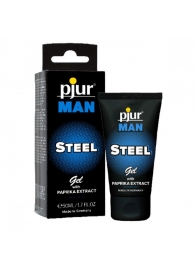 Эрекционный гель для пениса pjur MAN Steel Gel - 50 мл. - Pjur - купить с доставкой в Тюмени