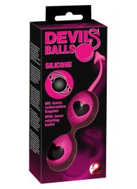 Вагинальные шарики в силиконовой оболочке Devils Balls - Orion