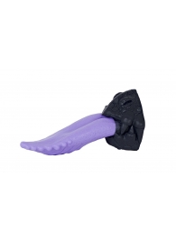 Фиолетовый стимулятор  Язык дракона  - 20,5 см. - Erasexa - купить с доставкой в Тюмени