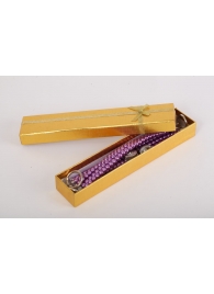 Фиолетовые оковы на ноги из бус - White Label - купить с доставкой в Тюмени