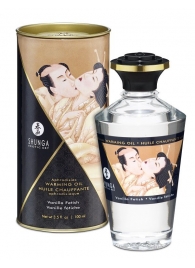 Массажное интимное масло с ароматом ванили - 100 мл. - Shunga - купить с доставкой в Тюмени