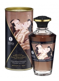 Массажное интимное масло с ароматом шоколада - 100 мл. - Shunga - купить с доставкой в Тюмени