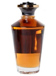 Массажное интимное масло с ароматом карамели - 100 мл. - Shunga - купить с доставкой в Тюмени